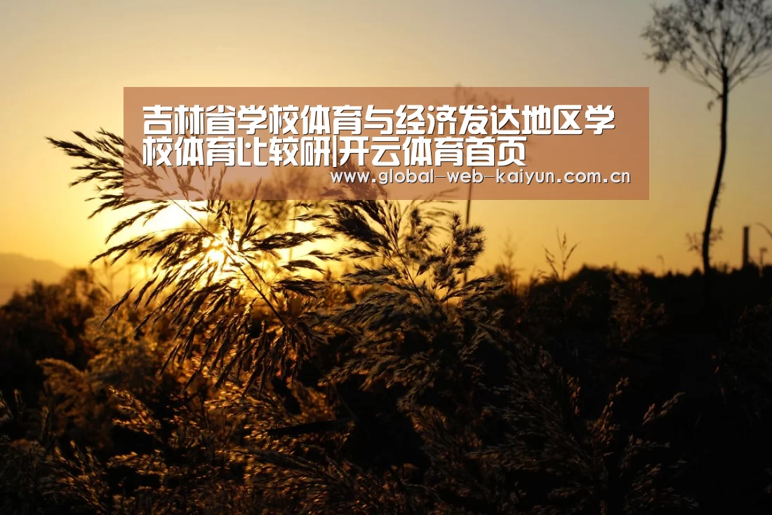 吉林省学校体育与经济发达地区学校体育比较研|开云体育首页(图1) 开云体育首页