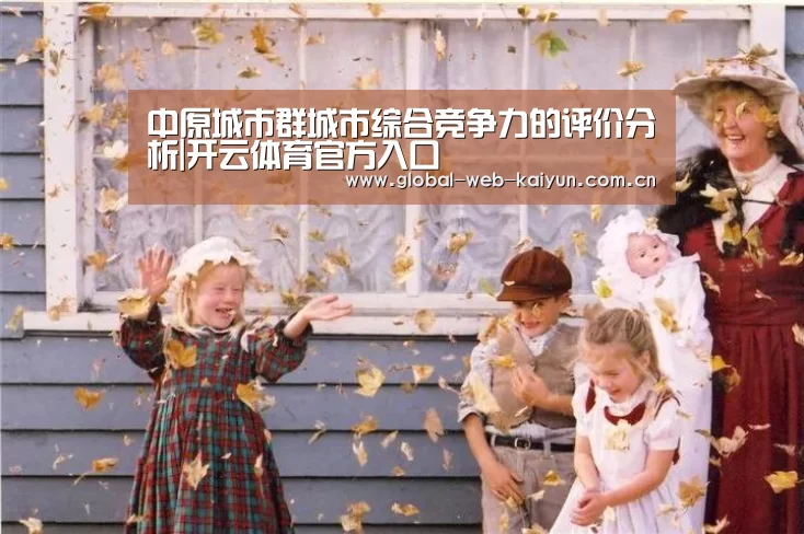 中原城市群城市综合竞争力的评价分析|开云体育官方入口(图1) KAIYUN入口