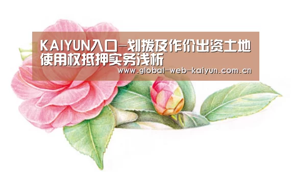 KAIYUN入口-划拨及作价出资土地使用权抵押实务浅析(图1) 开云体育首页
